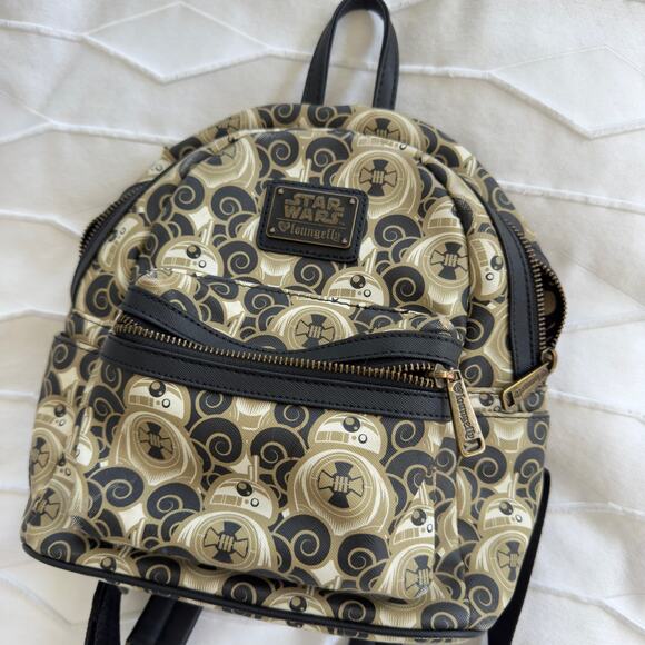 Loungefly Star Wars The Last Jedi BB-8 Mini Backpack - BoxLunch Exclusive - Picture 2 of 10